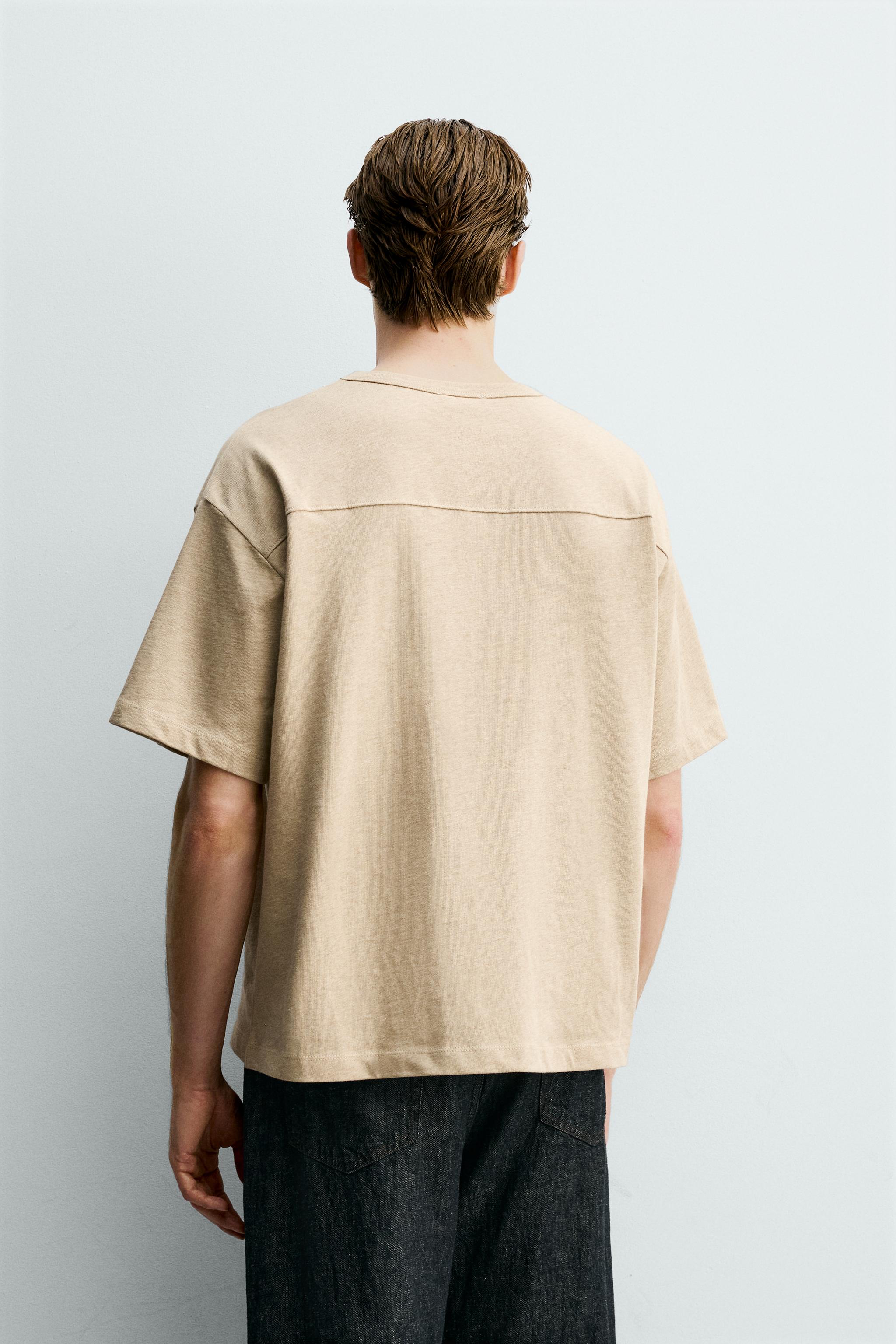T-SHIRT STRUCTURÉ RELAXED FIT